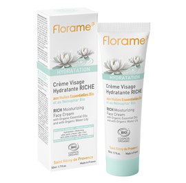 Crème Visage Hydratante RICHE - Florame - Visage