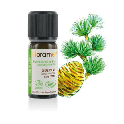 Organic Cedarwood essential oil - Florame - Massage and relaxation