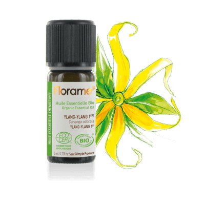 Organic essential oil Ylang-Ylang 1st - Florame - Massage and relaxation