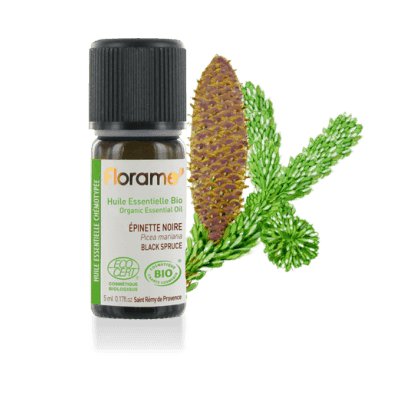 Organic essential oil Black spruce - Florame - Massage and relaxation
