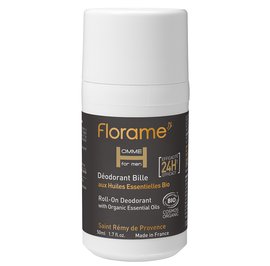 Roll-on deodorant - Homme for Men - Florame - Hygiene