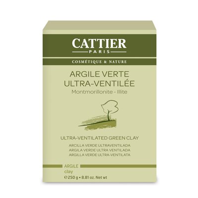Argile Verte Ultra-ventilée - Montmorillonite - Illite - CATTIER - Visage - Corps