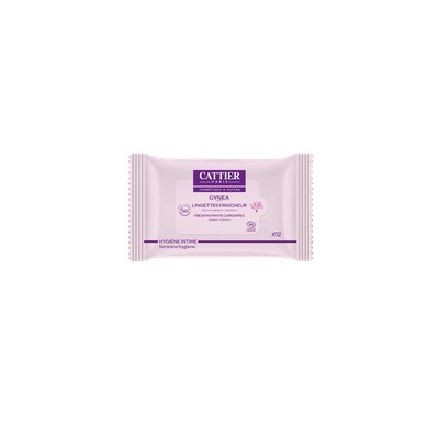 LINGETTES FRAÎCHEUR TOILETTE INTIME - CATTIER - Hygiène