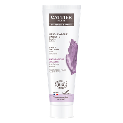 Purple clay mask - CATTIER - Face