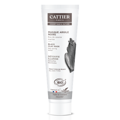 Black clay mask - CATTIER - Face