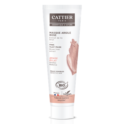 Pink clay mask - CATTIER - Face