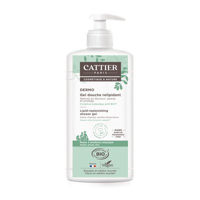 LIPID-REPLENISHING SHOWER GEL Fragrance-free - CATTIER - Hygiene