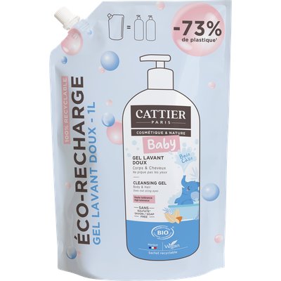 ECO REFILL CLEANSING GEL Body & hair - CATTIER - Baby / Children