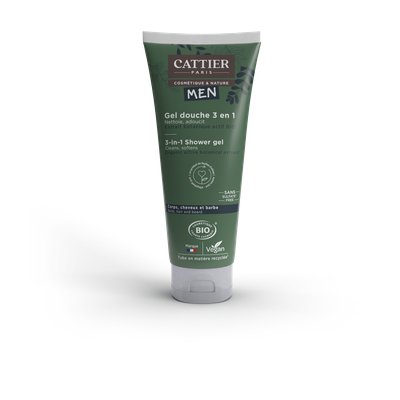 3-in-1 Shower gel Cleans, softens - CATTIER - Hygiene
