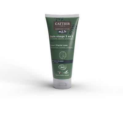 3-in-1 Facial care Moisturises, soothes, protects - CATTIER - Face