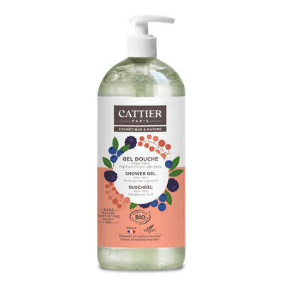 SULFATE-FREE SHOWER GEL –  Mixed berries fragrance - CATTIER - Hygiene