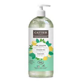 SULFATE-FREE SHOWER GEL –  Lemon – mint fragrance - CATTIER - Hygiene