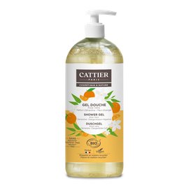 SULFATE-FREE SHOWER GEL –  Clementine – orange blossom  fragrance - CATTIER - Hygiene
