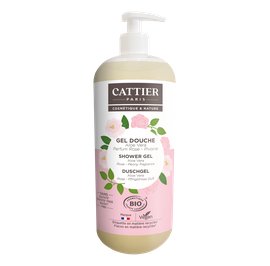 SULFATE-FREE SHOWER GEL –  Rose - peony fragrance - CATTIER - Hygiene