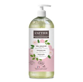 SULFATE-FREE SHOWER GEL –  Rose - peony fragrance - CATTIER - Hygiene
