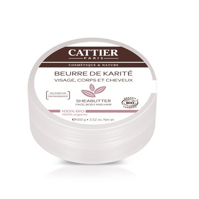 Beurre de karité - 100 % bio - CATTIER - Corps