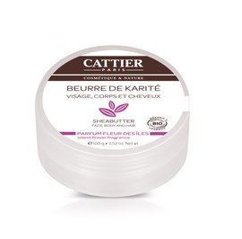 Beurre de karité - Parfum fleur des îles - CATTIER - Corps