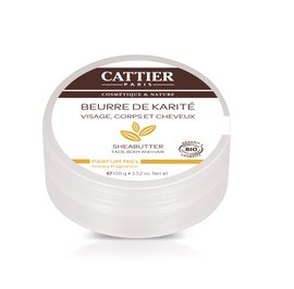 Beurre de karité - Parfum miel - CATTIER - Corps