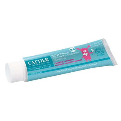 Dentifrice 2-6 ans Framboise - Kids Bio - CATTIER - Hygiène