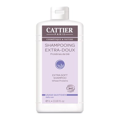 Shampooing extra-doux Usage quotidien - CATTIER - Cheveux