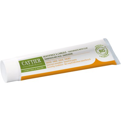Dentargile Sauge - Remineralising toothpaste with clay - CATTIER - Hygiene