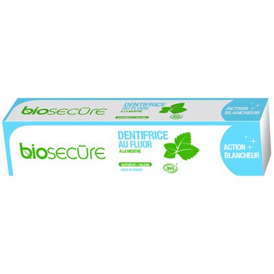 Dentifrice action blancheur - Biosecure - Hygiène