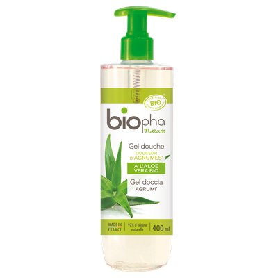 shower gel agrumes - Biopha Nature - Hygiene