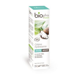 Crème hydratante jour nuit - Biopha Nature - Visage