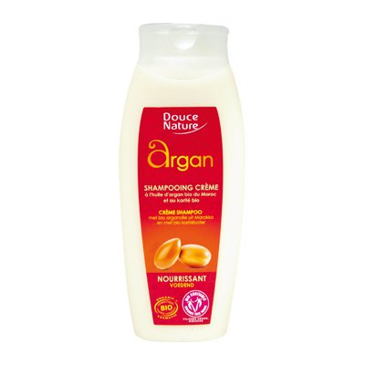 Shampooing crème à l'argan - Douce Nature - Cheveux