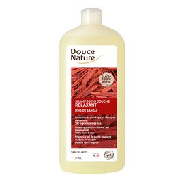 Shampooing douche santal - Douce Nature - Cheveux