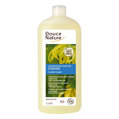 Shampooing douche évasion ylang ylang - Douce Nature - Cheveux