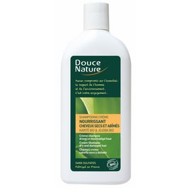 Shampooing crème cheveux secs et abîmés - Douce Nature - Cheveux