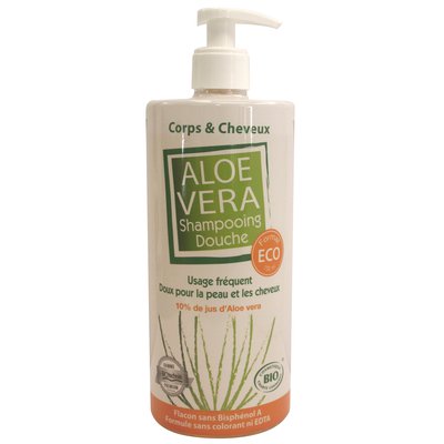 Shampooing Douche Aloe vera  - Biotechnie - Hygiène