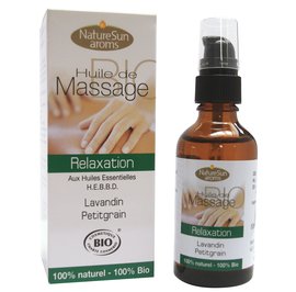 Relax massage oil - NatureSun Aroms - Massage and relaxation