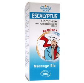 Huile de massage Escalyptus - NatureSun Aroms - Massage et détente