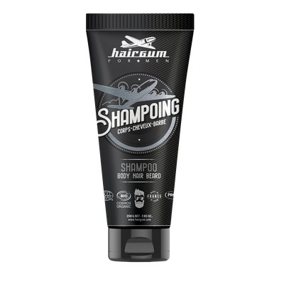 Shampoing corps, cheveux et barbe - HAIRGUM FOR MEN - Cheveux