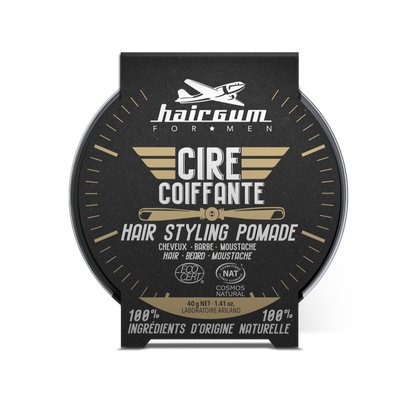 Cire coiffante Cheveux, Barbe et Moustache - HAIRGUM FOR MEN - Cheveux