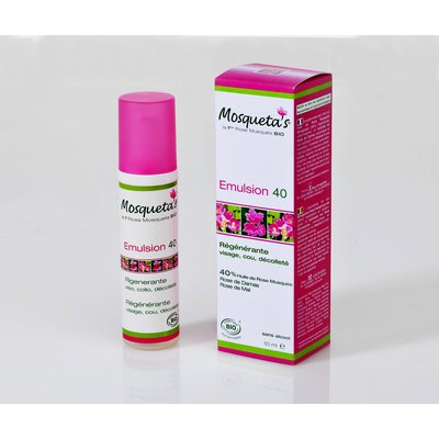 Emulsion 40 50ml - Mosqueta's - Face