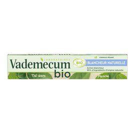 Dentifrice Blancheur naturelle - Vademecum Bio - Hygiène