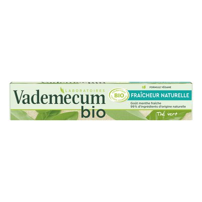 Dentifrice Fraîcheur naturelle - Vademecum Bio - Hygiène
