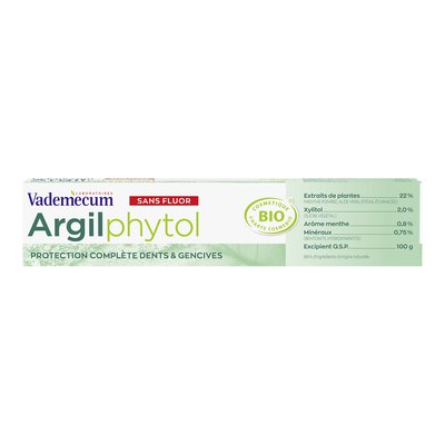 dentifrice Argilphytol - Vademecum - Hygiène