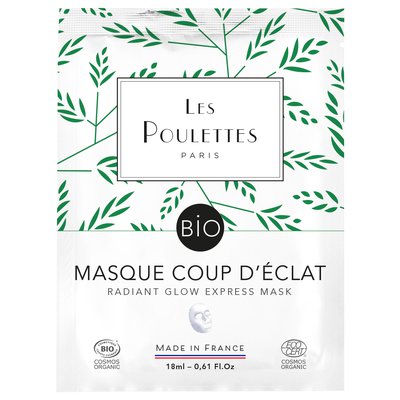 Radiant Glow Express Mask - Les Poulettes - Face