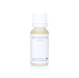 Golden Drops essential oils blend - SHIGETA PARIS - Massage and relaxation