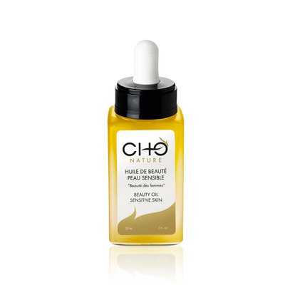 Huile de beauté peau sensible - CHO NATURE - Visage