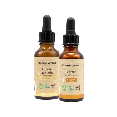 Paillettes minérales - Comme Avant - Corps - Maquillage