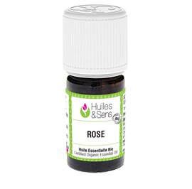 Photo de huile essentielle rose
