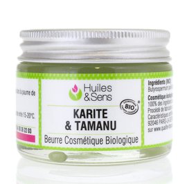 Beurre de Karité & Tamanu Bio - Huiles & Sens - Massage and relaxation - Diy ingredients - Body
