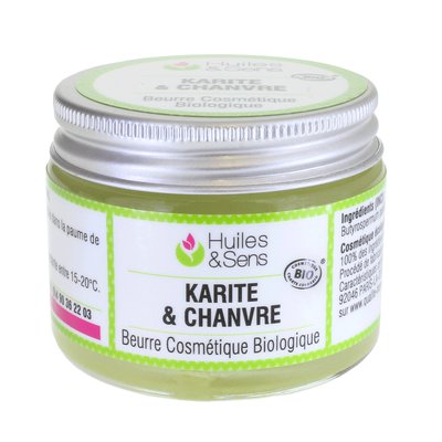 Beurre de Karité & Chanvre - Huiles & Sens - Face - Diy ingredients - Body
