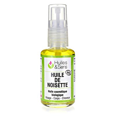 Huile de Noisette - Huiles & Sens - Visage - Ingrédients diy