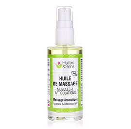 Muscles & Joints Massage Oil - Huiles & Sens - Massage and relaxation - Body